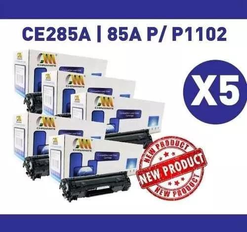 5 Toners Ce285a 85a Ce 285a Impressoras P1102w M1132 M1212