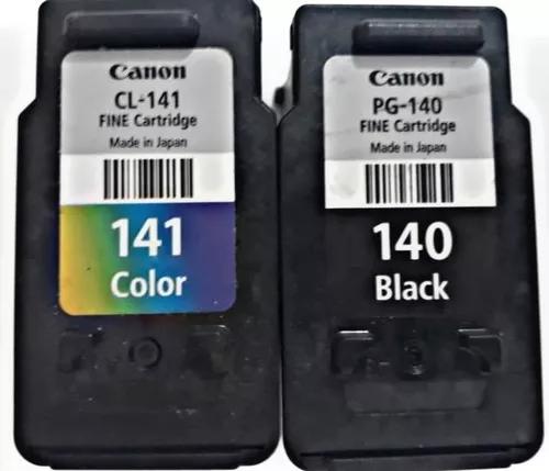 Canon Pg140 + Cl141 Com Mais Tinta + Kit Recarga Fácil