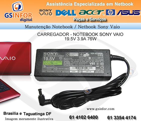 Carregador Notebook Sony Vaio 19.5v