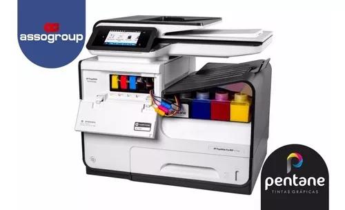 Hp Pagewide Pro 477dw Desbloqueada + Bulk Com Tintas