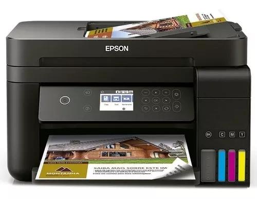 Impressora Epson Ecotank L6191 Menor Custo Pg Duplex Adf Fax