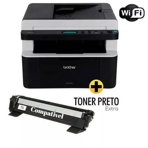 Impressora Multifuncional Brother Dcp-1617nw + Toner Extra