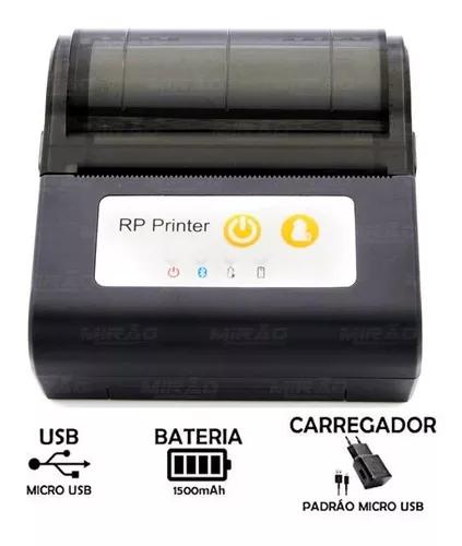 Mini Impressora Portátil Rp Printer 80mm - Rp80-a