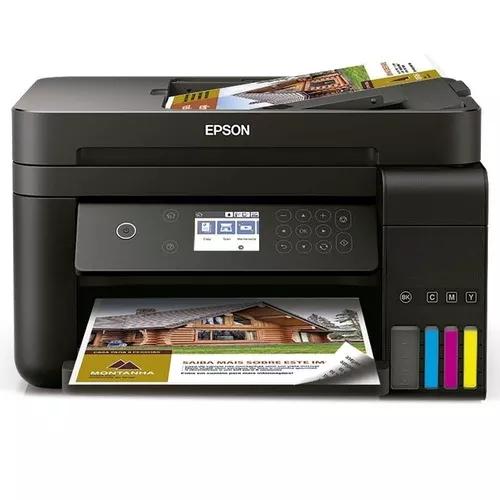 Multifuncional Epson Ecotank L6191 Menor Custo Pg Duplex Adf