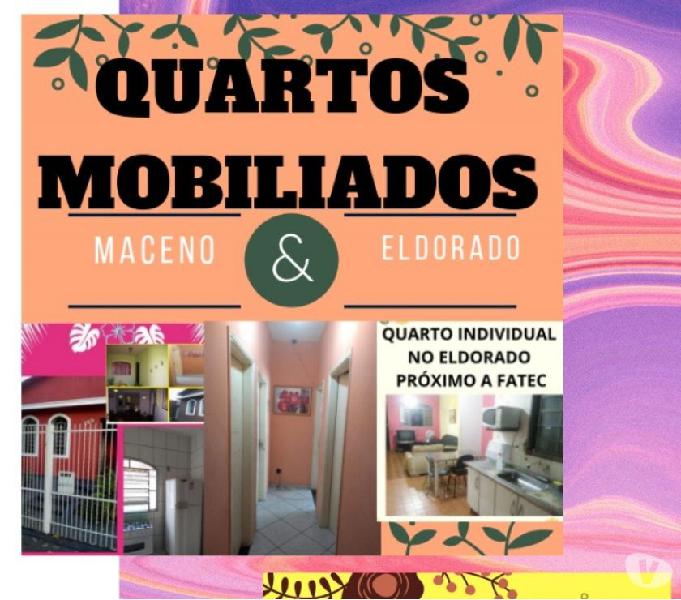 Para temporada..Quarto suíte e convencional..mobili