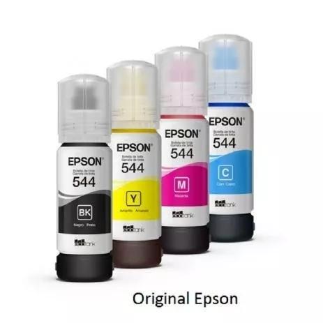 Tinta Original Epson L3150 L3110 T544 3150 3110 04 Cores