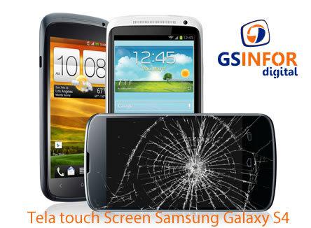 Troca / Reparo Vidro Samsung Galaxy S3 S4 I9500 I9505 S IV