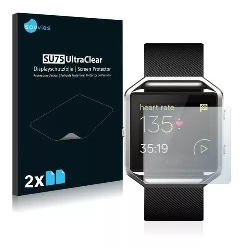 2x Películas Protetoras Para Fitbit Blaze Watch