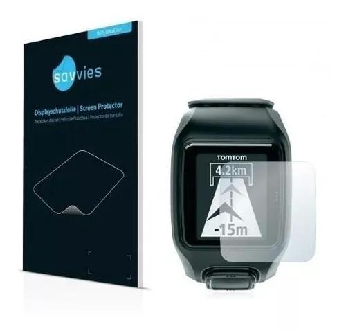 2x Películas Protetoras Savvies® P/ Tomtom Runner 1 Gps