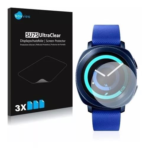 3x Películas Protetoras Savvies® P/ Samsung Gear Sport