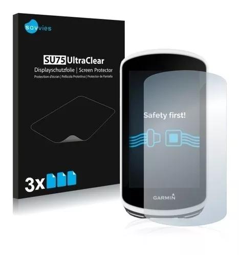 3x Películas Protetoras Savvies® Para Garmin Edge 1030 Gps