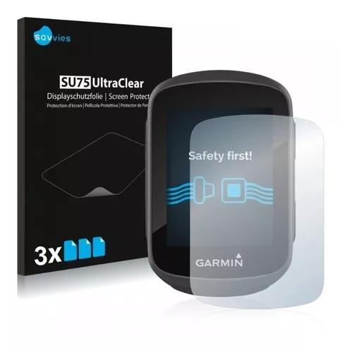 3x Películas Protetoras Savvies® Para Gps Garmin Edge 130