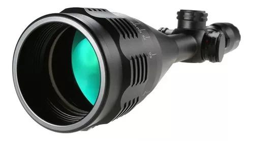 4-16x50 Caça Riflescope Verde Vermelho Dual Iluminado