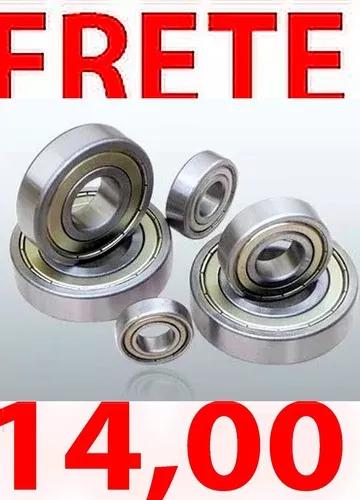 4 Rolamentos 7x17x5mm 697zz 697 Ax - 4x