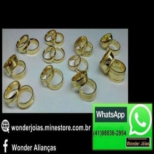 Alianças diversos modelos