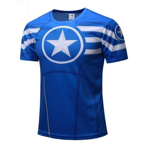 Camisa Capitão América camiseta super heróis Marvel