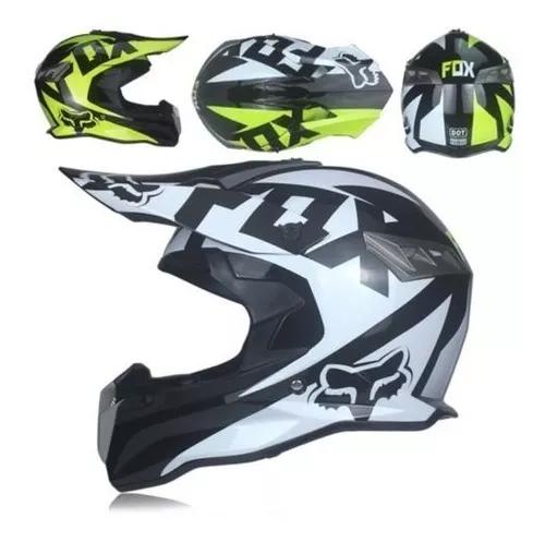 Capacete Fox 2019 Motocross Dh, Fr Bike + Oculos De Brinde