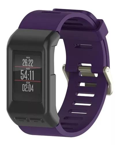 Case Protetor Para Garmin Vivoactive Hr - Preta + Película