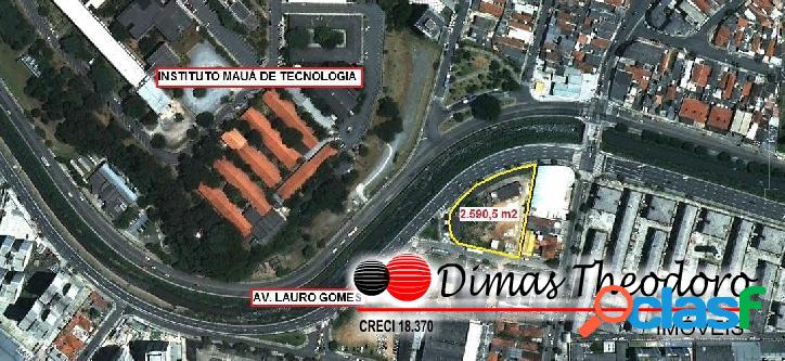 ESQ. COMERCIAL 2.600 M² - SÃO BERNARDO