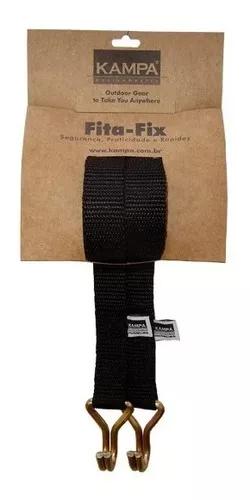 Fita Fix Kampa Preto 2 Mts Para Redes De Descanço E