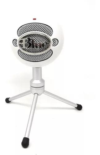 Microfone Usb Blue Snowball Branco Ou Preto Usado S/ Caixa