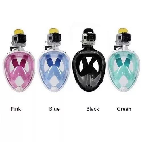 Máscaras Mergulho Água Esportes Secos Completo Tubo