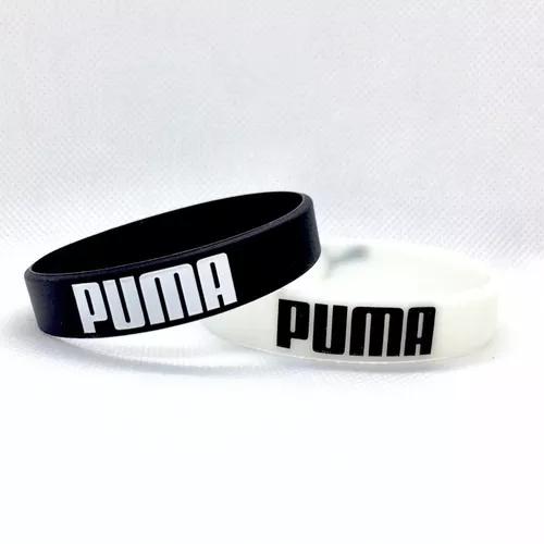 Pulseira De Silicone Puma - 02 Unidades - Frete 10,00