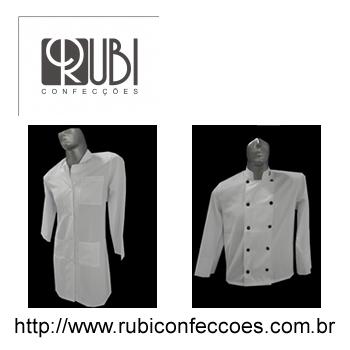 Rubi Confeccoes - Roupas Profissionais - Roupas Brancas e