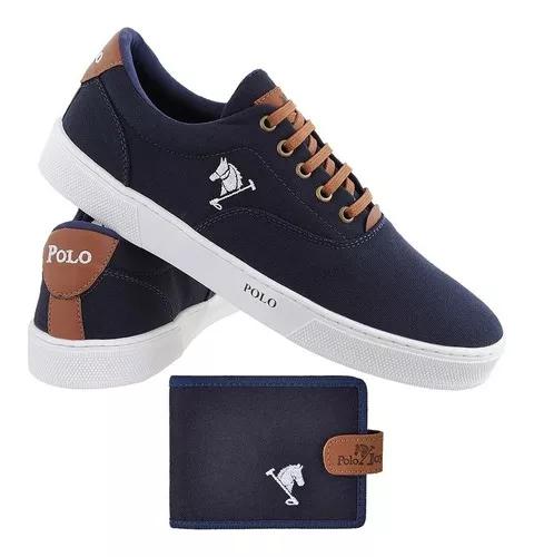 Sapato Masculino Polo Joy + Carteira Brinde