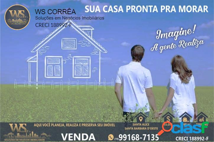 Terreno no Santa Alice - VENDA - Santa Barbara D' Oeste