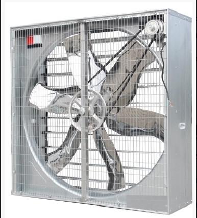 Ventilador axial quadrado