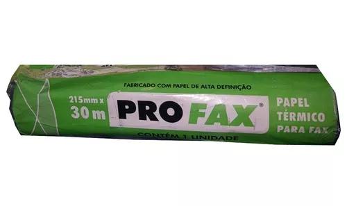 Bobina Papel Térmico Para Fax Profax 215mm X 30