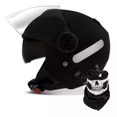 Capacete Custom New Atomic Skull Riders Pro Tork + Bandana