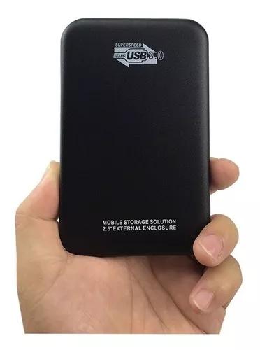 Case Sata Hd Notebook 2.5 Bolso Usb 3.0 Externa Ultra Slim