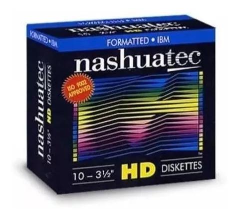 Disketes Novos Nashuatec 1.44mb 3.1/2 Com 10 Unidades