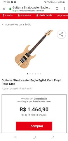 Guitarra Eagle EGT61