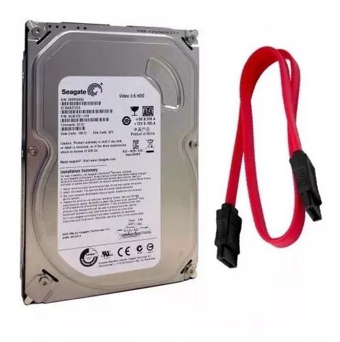 Hd 1 Tb Sata Seagate Com Garantia Com Cabo Sata De Brinde