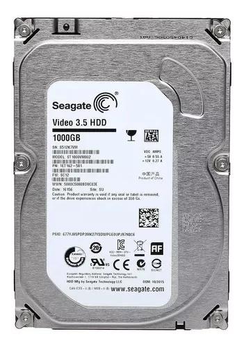 Hd 1 Tb - Seagate Vídeo 3,5 Dvr Intelbras 4 - 8 - 16 Canais