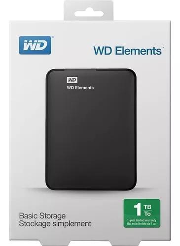 Hd Externo 1tb Western Digital Wd Usb 3.0 Pc Mac One E Ps4