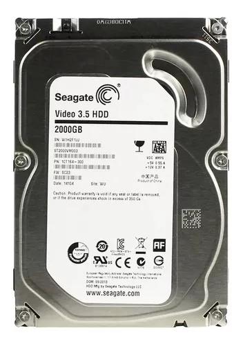 Hd Seagate Dvr Cftv 2tb 2000gb 64mb Sata 6gb/s 5900rpm