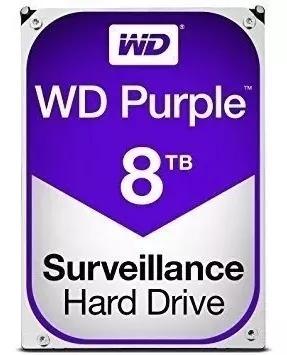 Hd Wd Sata 3,5´ Purple Surveillance 8000gb 5400rpm