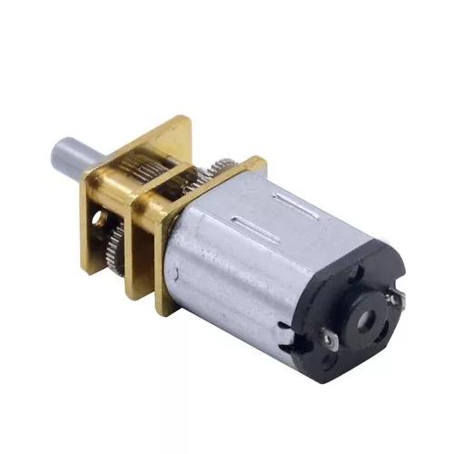 Mini Motor Redução Dc 12v N20 3 Un 200rpm + 3 Un 100 Rpm