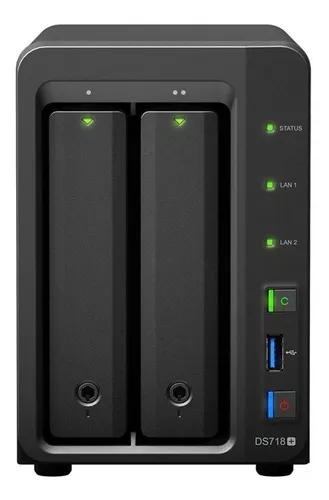 Nas Synology Ds718+ + 2x Hds 2tb Seagate De 7200rpm