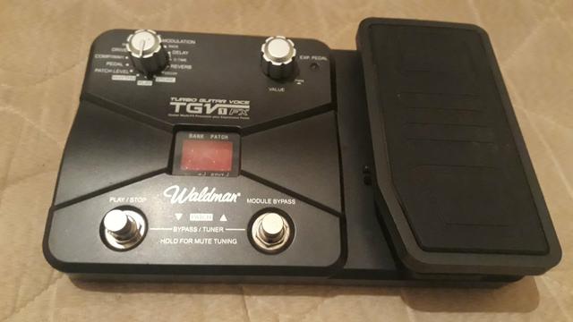 Pedaleira Waldman para Guitarra Tgv-1fx