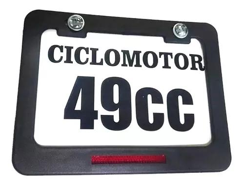 Placa De Identificação Para Ciclomotor 49cc Promoção