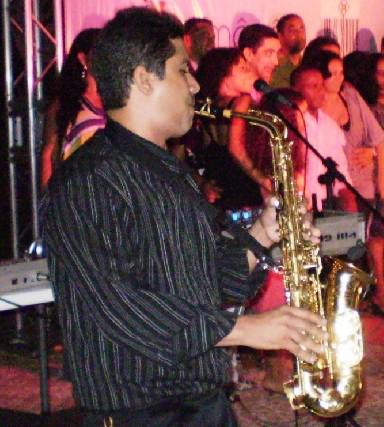 Saxofonista Sandro Lopes