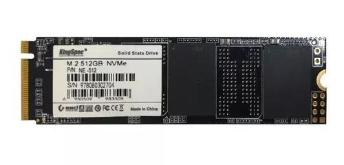 Ssd M.2 Nvme Vnand - 512gb Kingspec 2280 - Novo