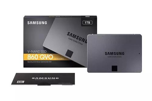Ssd Samsung 860 Qvo 1tb 2,5 Mz-76q1t0b V-nand Sata3 6gb/s
