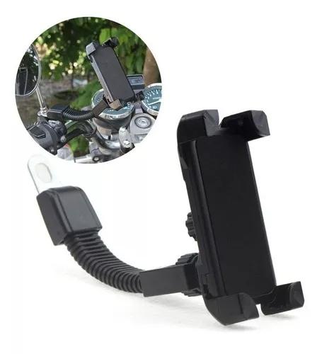 Suporte De Celular Gps Universal Moto Escuter Biz