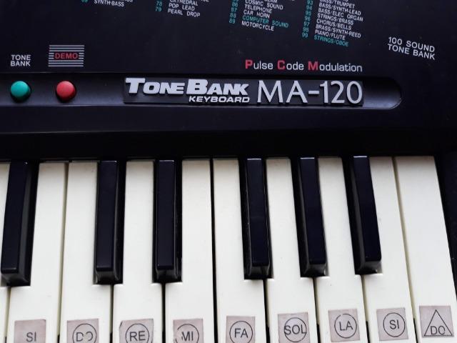 Teclado Casio ToneBank MA - 120